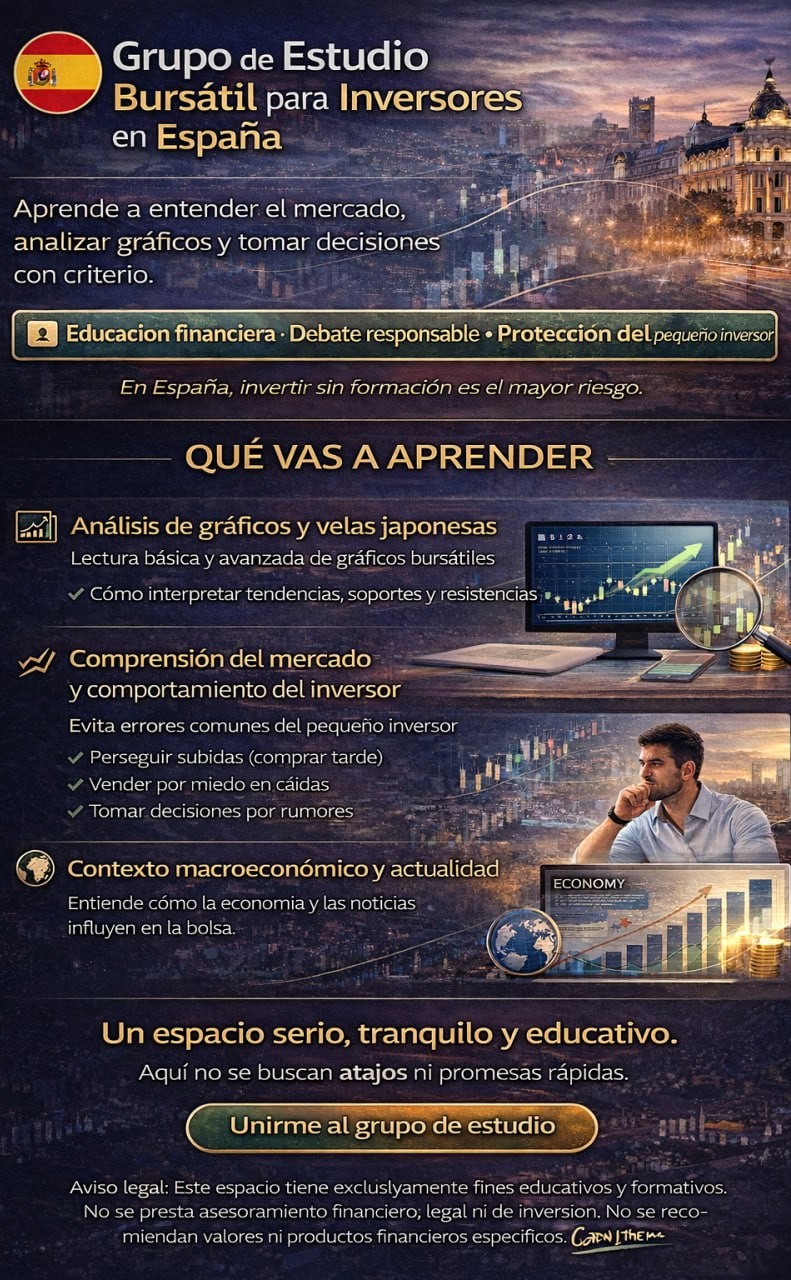 Espacio educativo para aprender y comprender el mercado